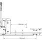 EKKO EP15JLi | Full Powered Lithium | Electric Walkie Pallet Truck | with 3300 lb Load Capacity