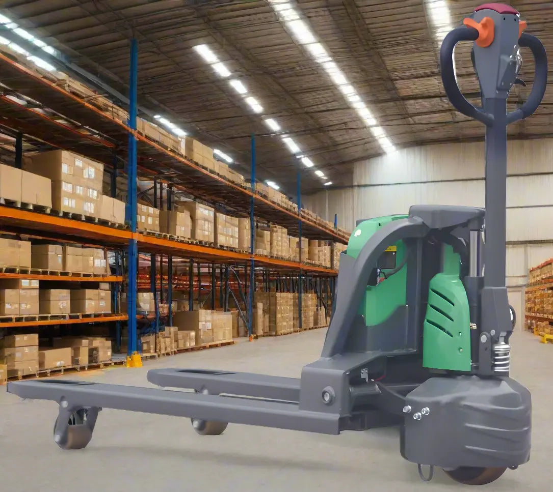 EKKO EP15SLi | Lithium Semi | Electric Walkie Pallet Truck | with 3300 lb Load Capacity