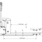 EKKO EP18JLi | Full Powered Lithium | Electric Walkie Pallet Truck | with 4000 lb Load Capacity