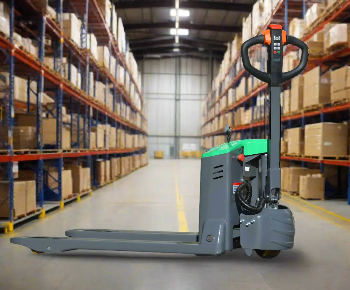 EKKO EP18JLi | Full Powered Lithium | Electric Walkie Pallet Truck | with 4000 lb Load Capacity