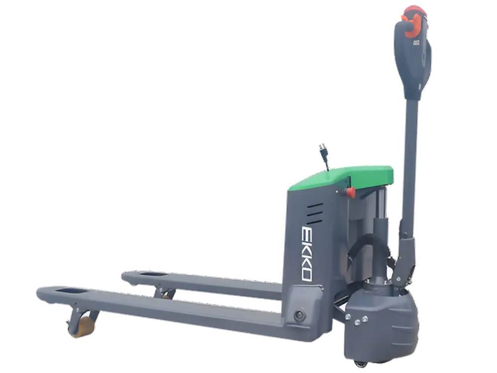 EKKO EP18JNLI | Full Electric Narrow Pallet Jack | 4000 lb. Capacity