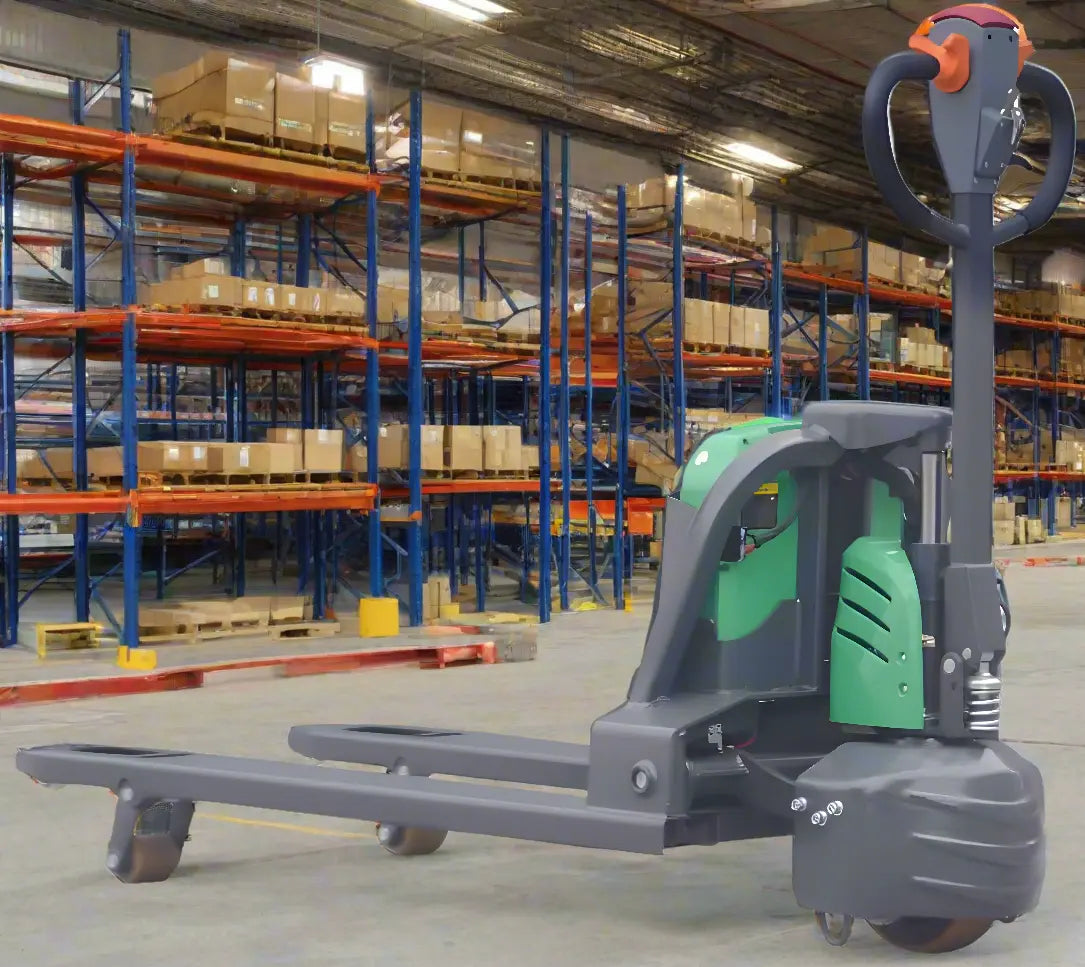 EKKO EP18SLi | Lithium Semi | Electric Walkie Pallet Truck | with 4000 lb Load Capacity