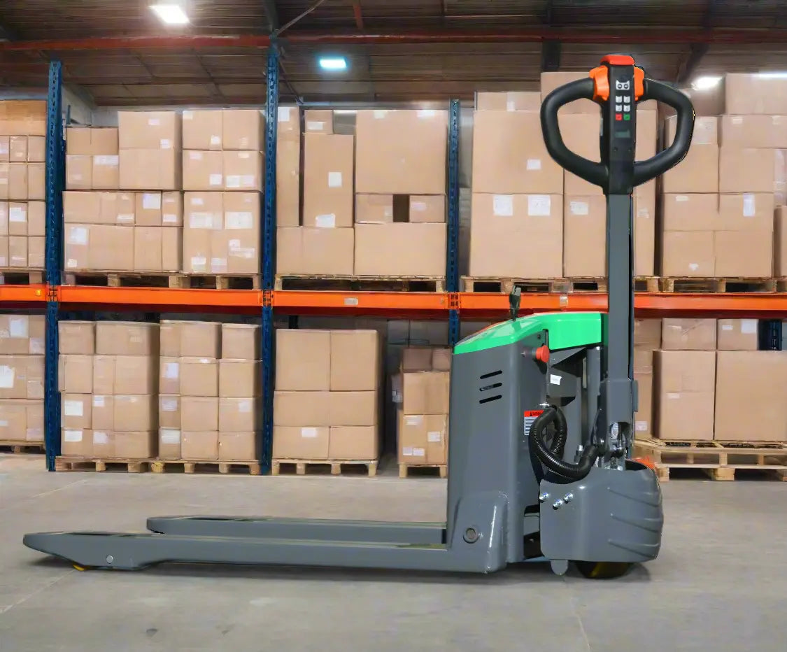 EKKO EP20JLi | Full Powered Lithium | Electric Walkie Pallet Truck | with 4400 lb Load Capacity
