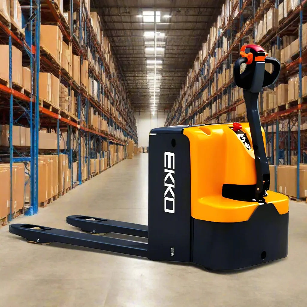 EKKO EP25E | Electric Walkie Pallet Truck | with 5500 lb Load Capacity