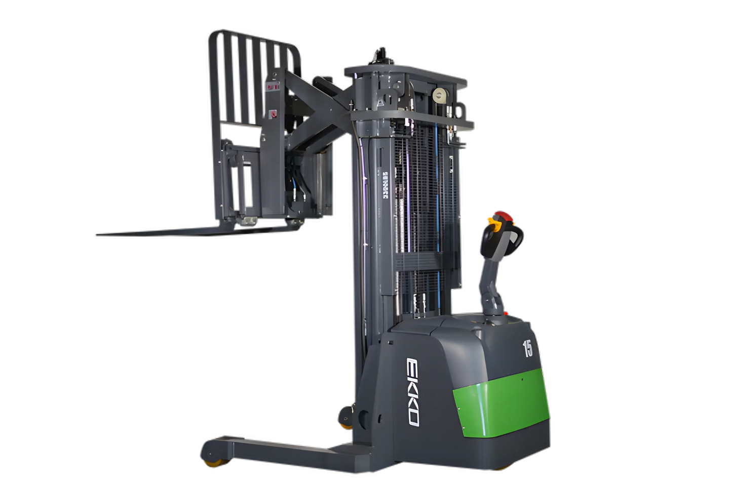 EKKO ER15-177Li | Lithium Walkie Reach Truck | 3300 lb Cap.| 177" Height