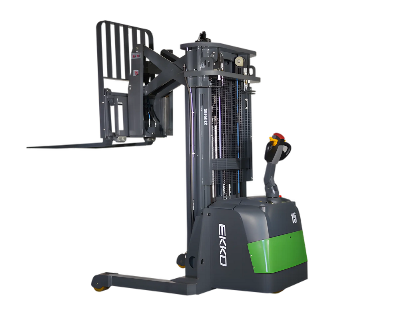 EKKO ER15-189Li | Lithium Walkie Reach Truck | 3300 lb Cap.| 189" Height