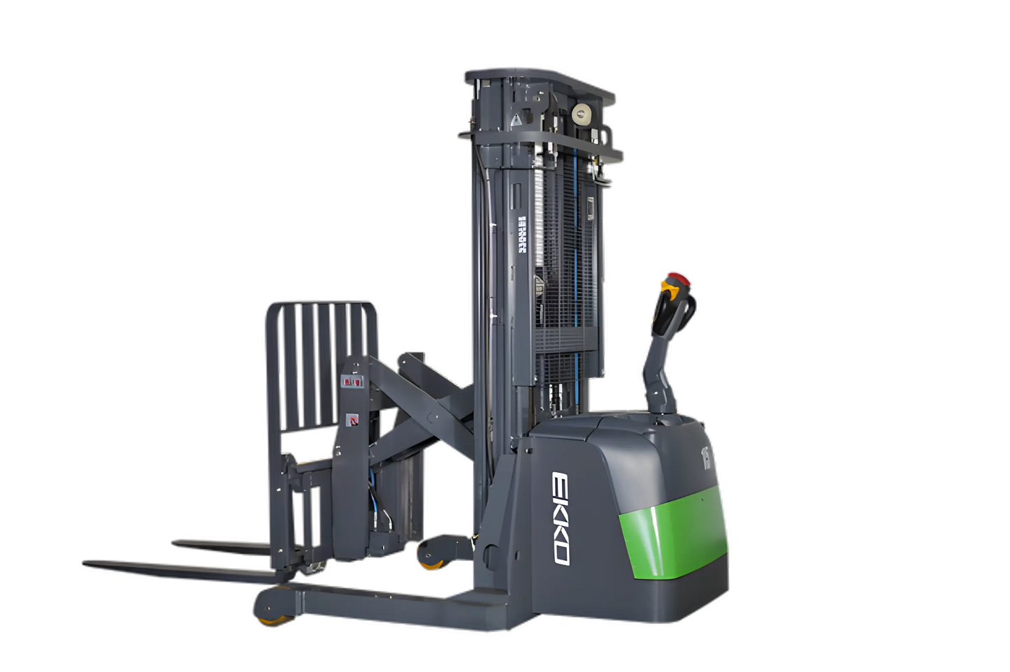EKKO ER15-216Li | Lithium Walkie Reach Truck | 3300 lb Cap.| 216" Height