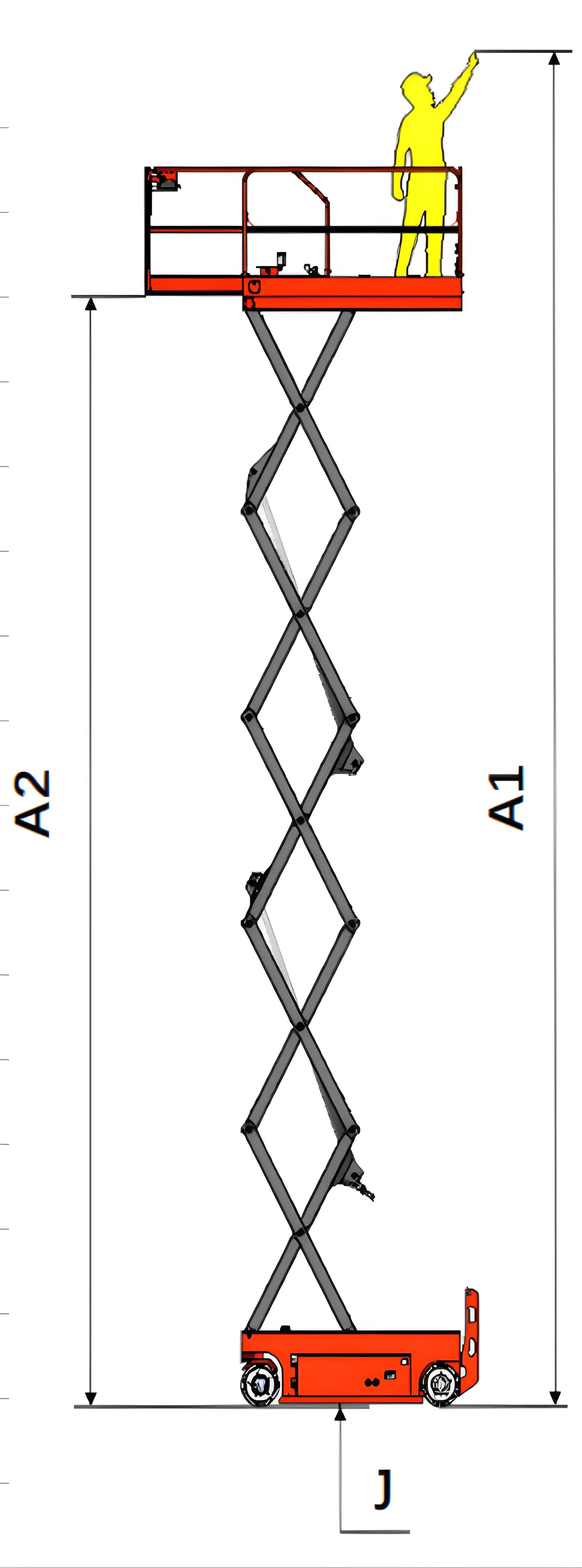 EKKO ES80E | Aerial Work Platform | Lift Height 26.2' (315'')