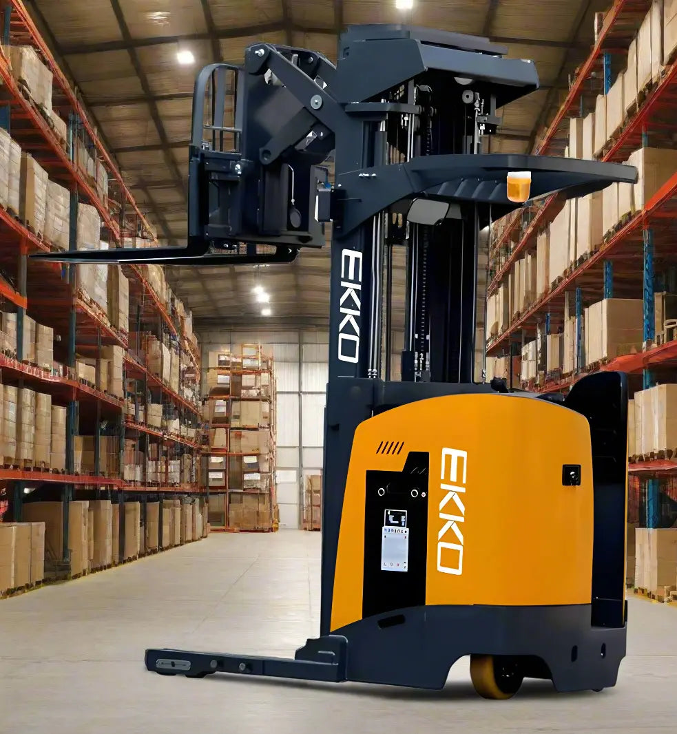 EKKO Ht - EK18RRL | Stand-Up Reach Truck | 4000 lb Cap.| 196"Lift