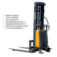 EKKO EA15B | Semi-Electric Pallet Stacker | 119" Lift, 3300 lbs