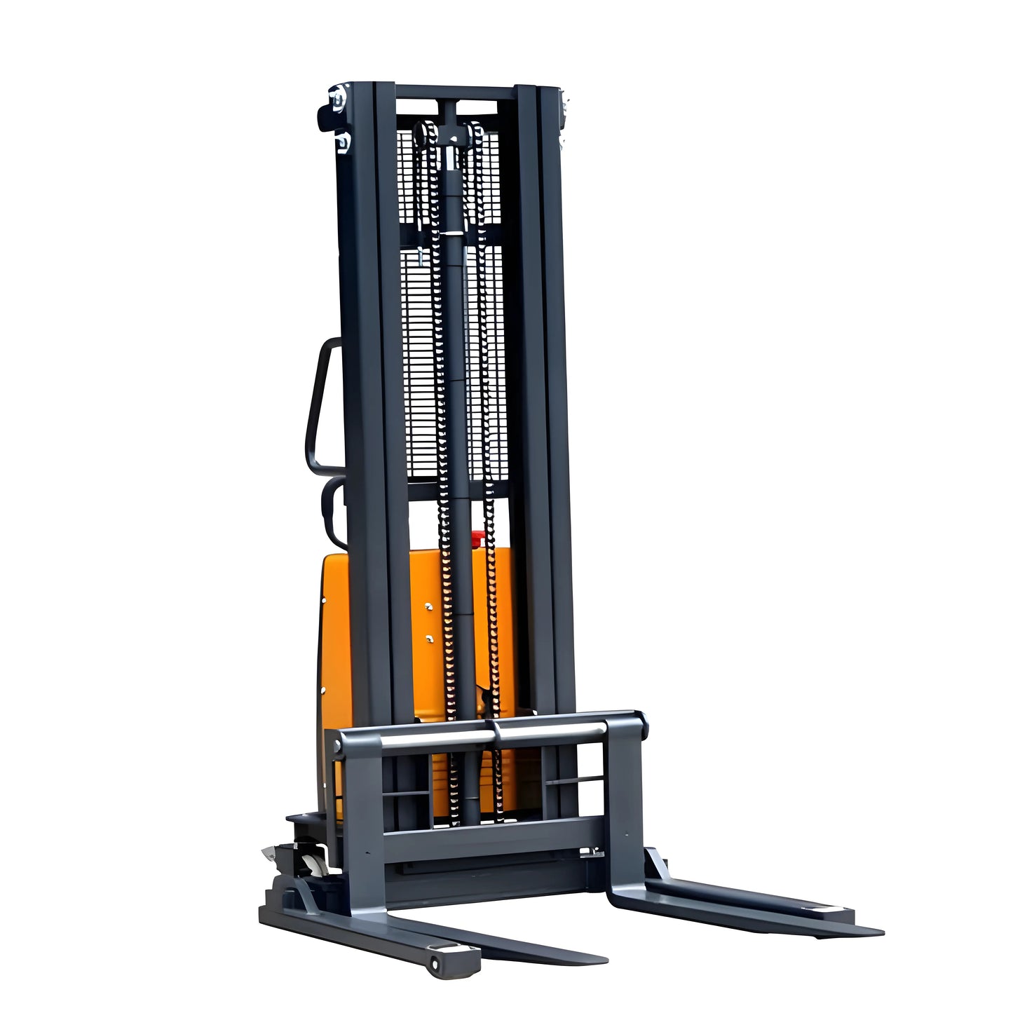 EKKO EA15B | Semi-Electric Pallet Stacker | 119" Lift, 3300 lbs