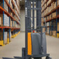 EKKO EA15C | Semi-Electric Pallet Stacker | Semi-Electric Fork-Over Stacker, 119" Lift, 3300 lbs
