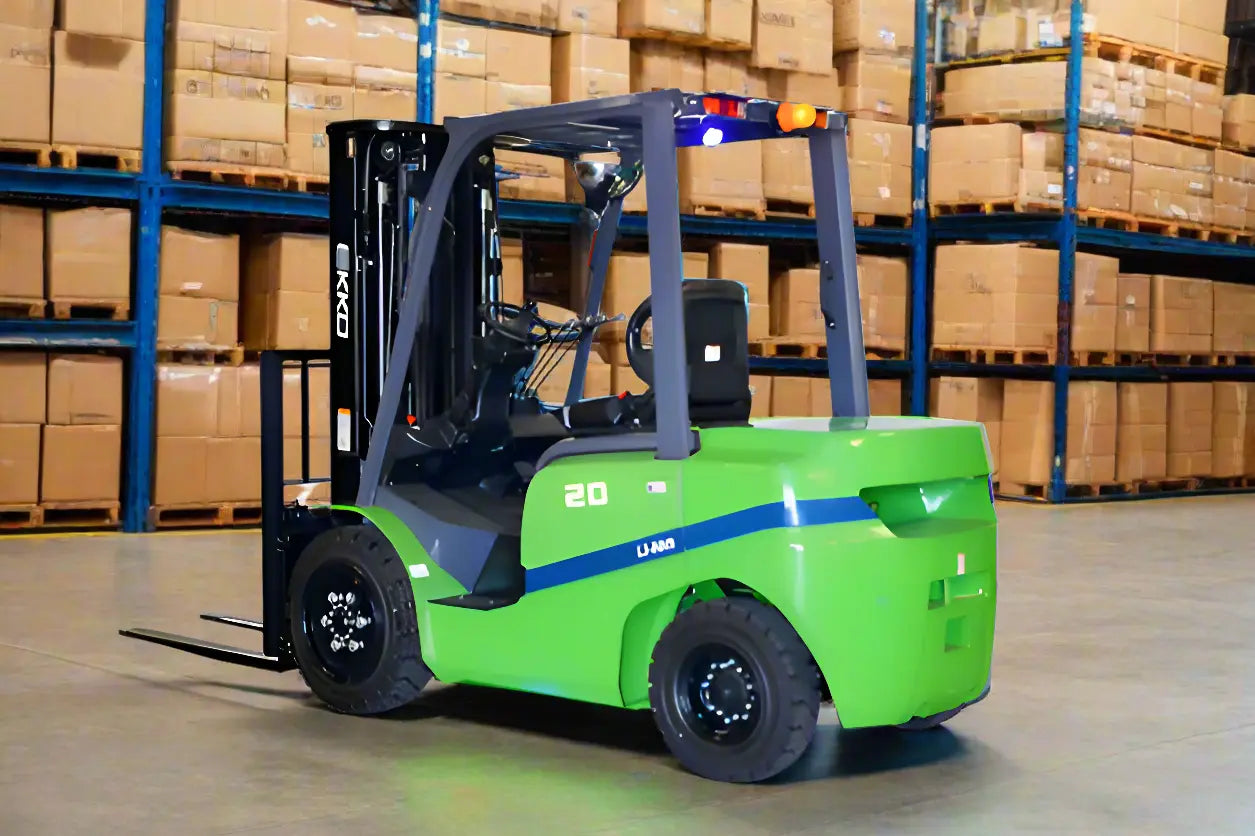EKKO EK20GT-Li | Electric Forklift | 4 Wheel 4000 lbs 185″ Lift