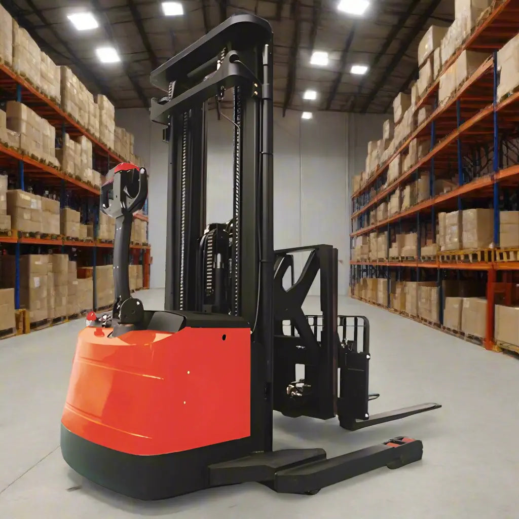 Majorlift MRSW30 | Electric Pallet Stacker | 177" Lift, 3300 lbs