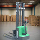 EKKO EB13ES-Li | Electric Pallet Stacker | 119" Lift Height, Side-Shifting, 2800 lbs