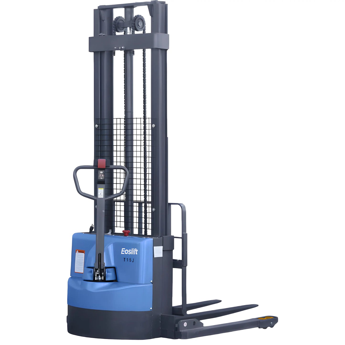 EOSLift TBD12 | Electric Pallet Stacker | 149.8" Lift Height, 2645 lbs