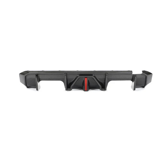 G8X TK Style Carbon Fiber Rear Diffuser With Light - G80 M3 G82 G83 M4