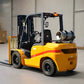 EKKO EK40TLP | Propane Forklift | 4 Wheel 8500 lbs Solid Pneumatic Tires