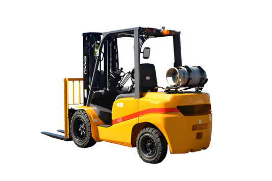 EKKO EK40TLP | Propane Forklift | 4 Wheel 8500 lbs Solid Pneumatic Tires