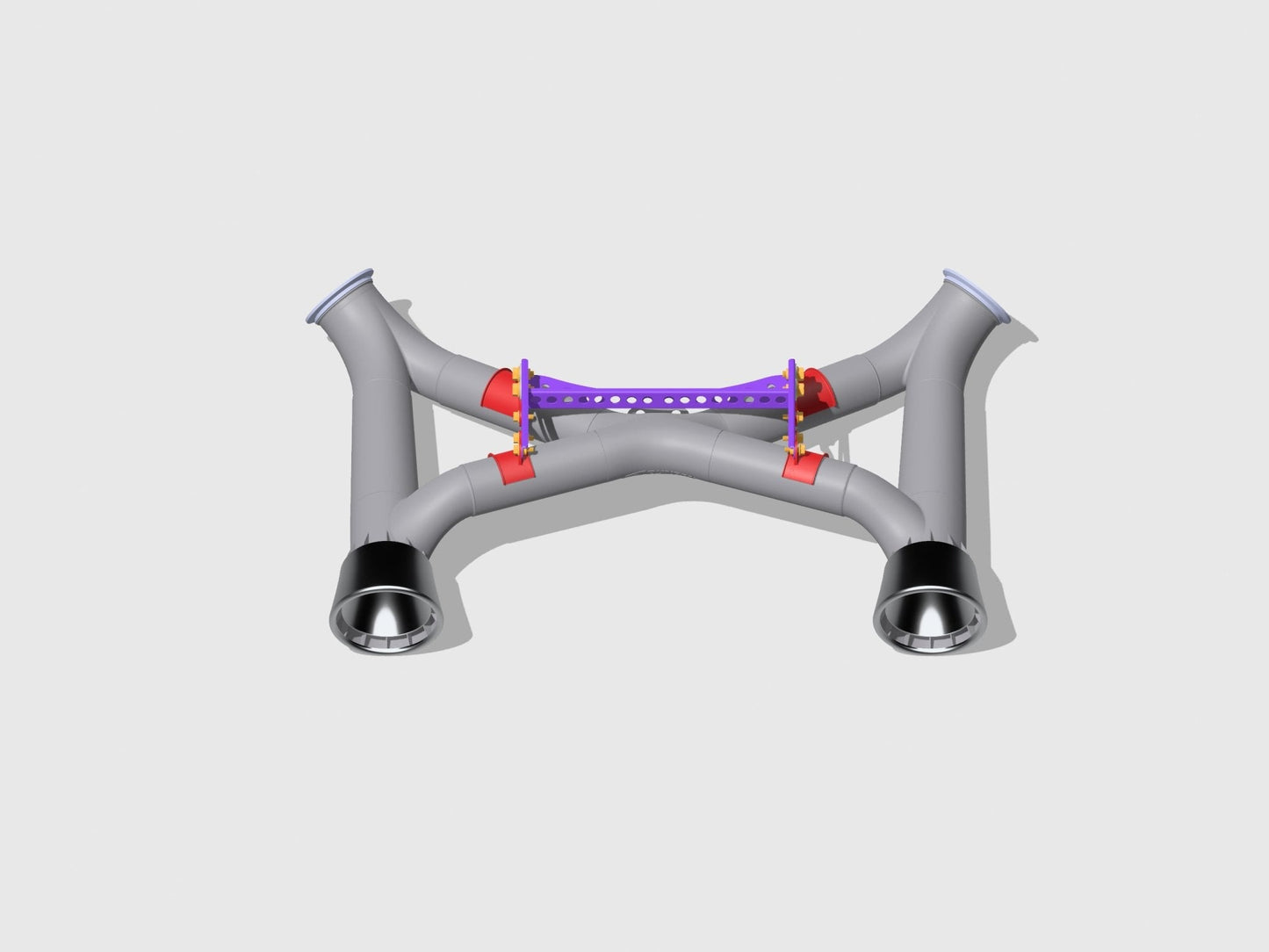 GT4RS Clubsport Header and Mega Crack Pipe Exhaust
