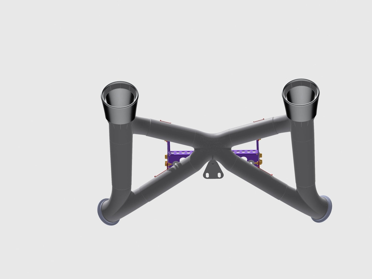 GT4RS Clubsport Header and Mega Crack Pipe Exhaust