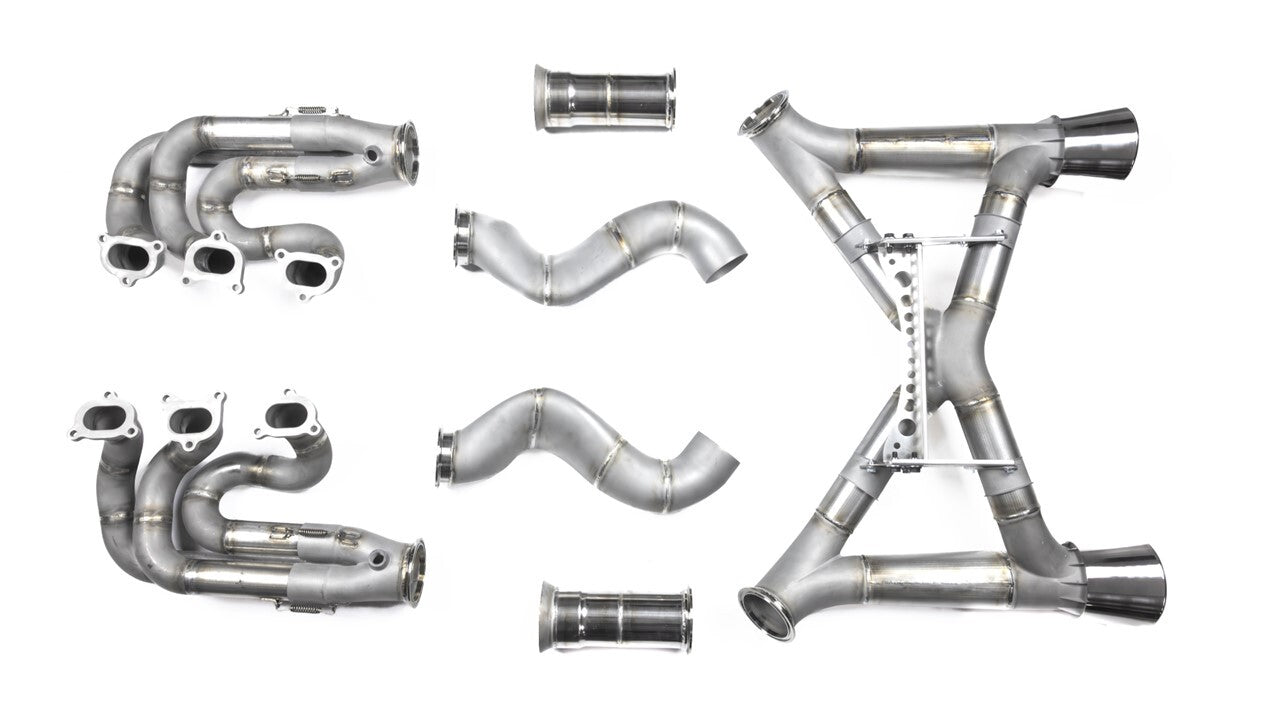 GT4RS Clubsport Header and Mega Crack Pipe Exhaust