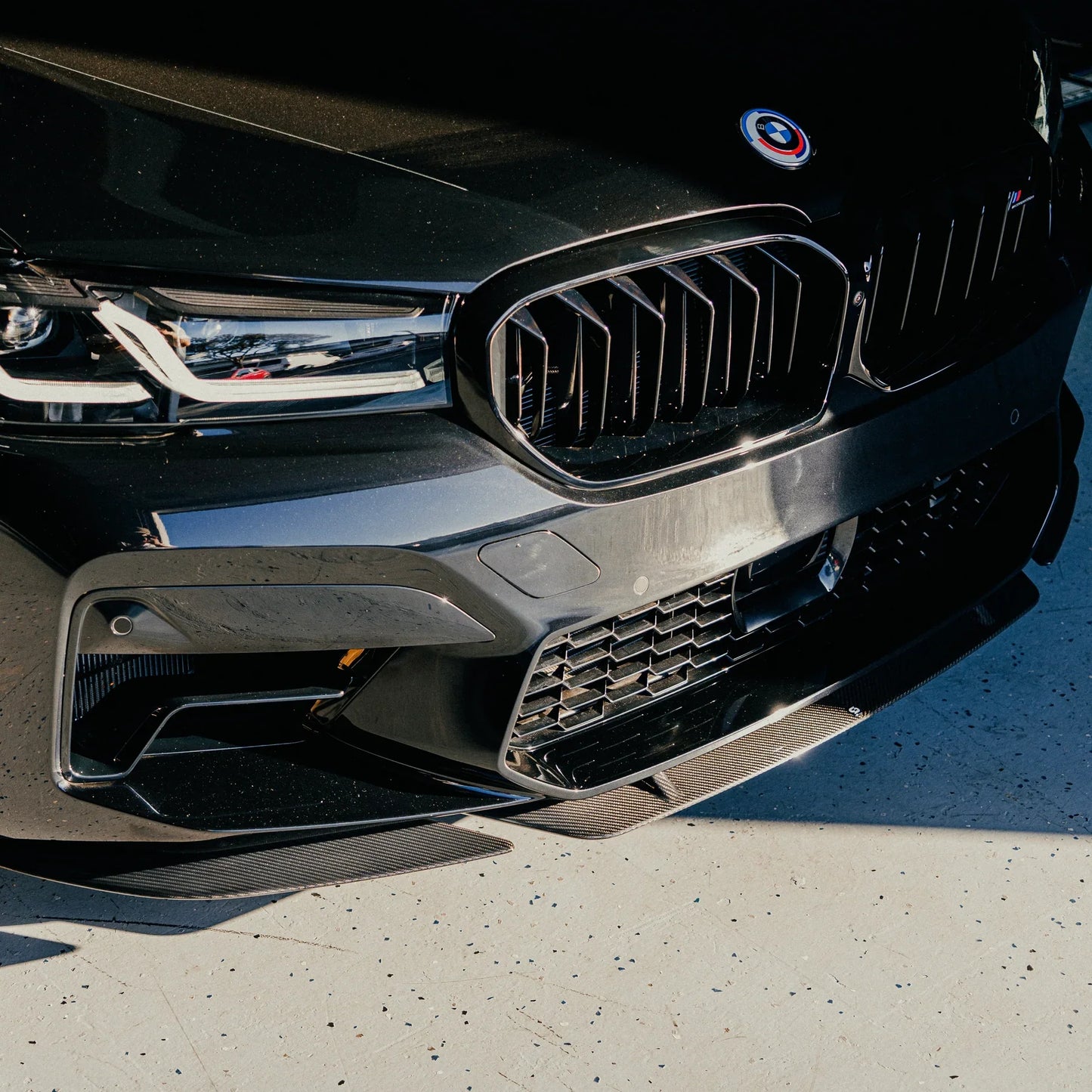 F90 M5 ST Style Dry Carbon Fiber Front Lip - F90 M5 LCI