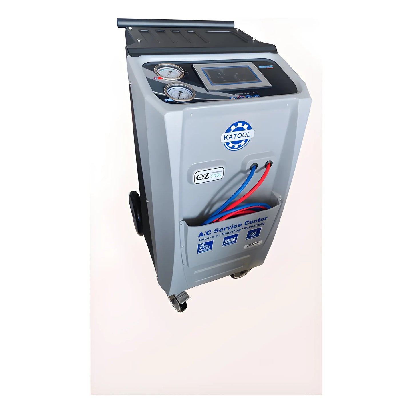 Katool | Fully Automatic R-1234YF Recovery, Recycle & Recharge DUAL Machines | KT-AC2100