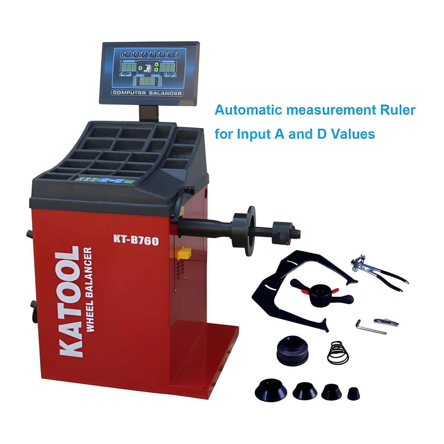 Katool | Combo | Tire Changer and Wheel Balancer | KT-T810+KT-B760