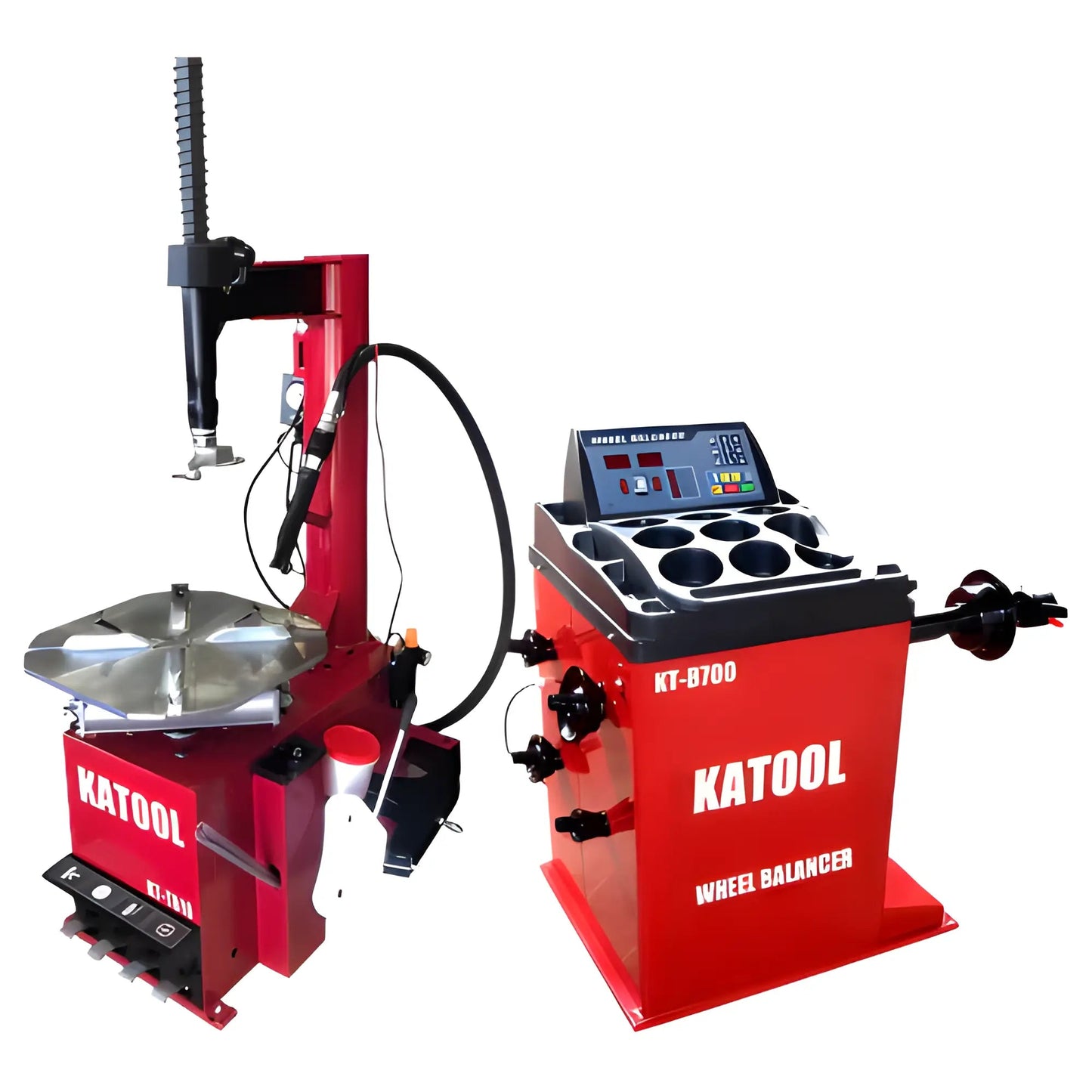 Katool | Combo | Tire Changer and Wheel Balancer | KT-T810+KT-B700