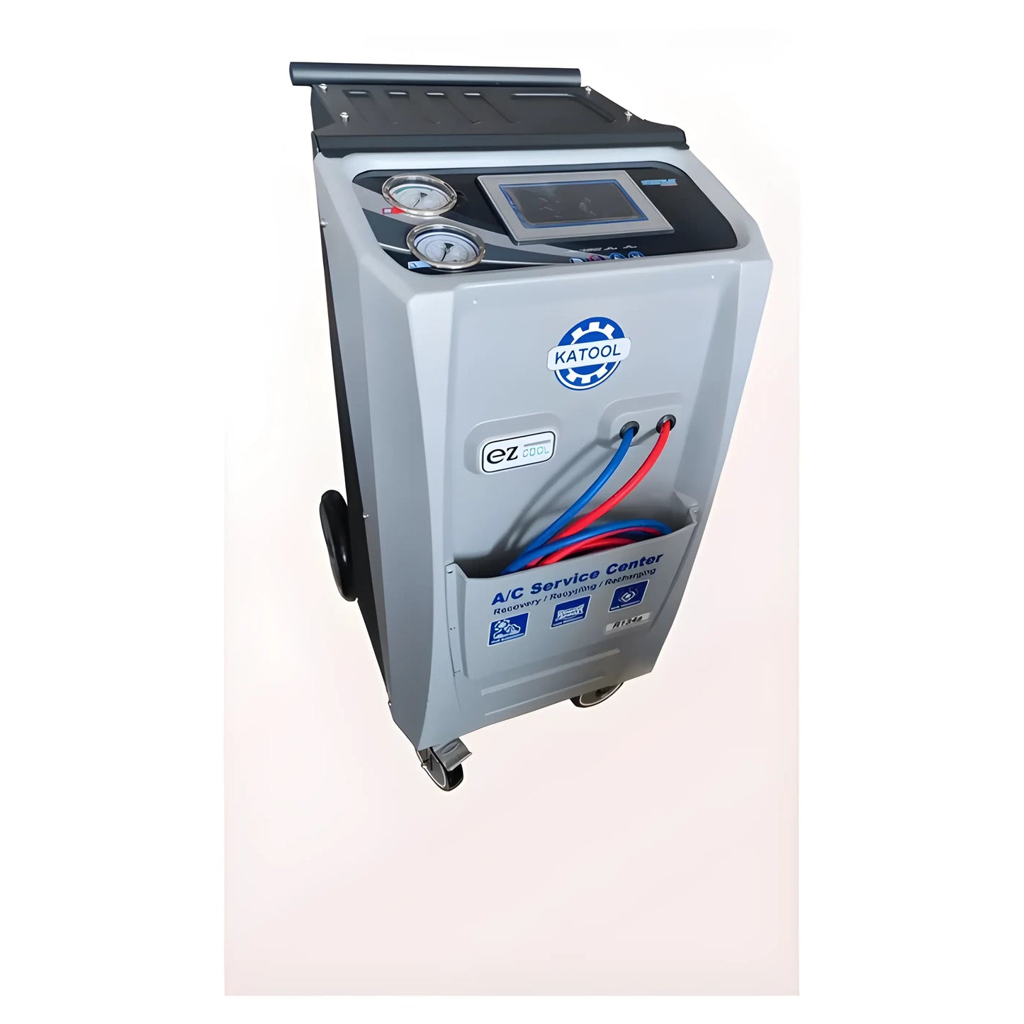 Katool | Fully Automatic R-134A Recovery, Recycle & Recharge DUAL Machines | KT-AC1800