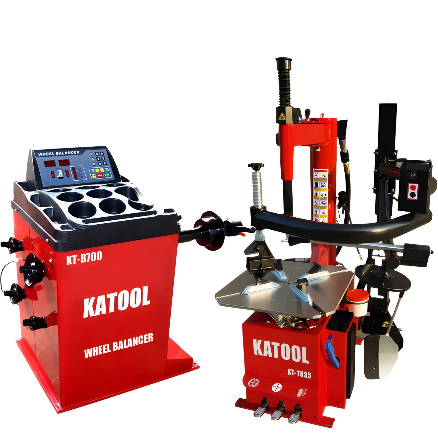Katool | Tire Changer and Wheel Balancer Combo | KT-T835+KT-B700