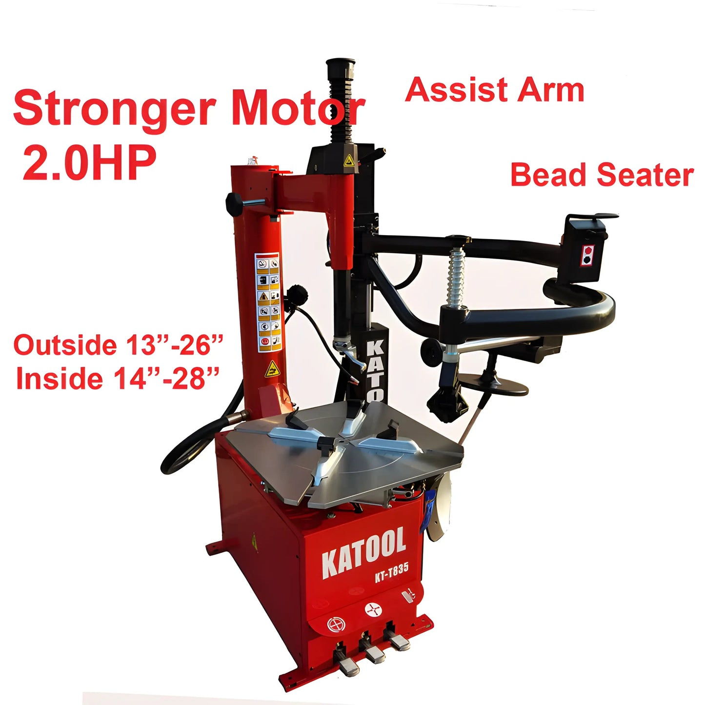 Katool | Tire Changer and Wheel Balancer Combo | KT-T835+KT-B700