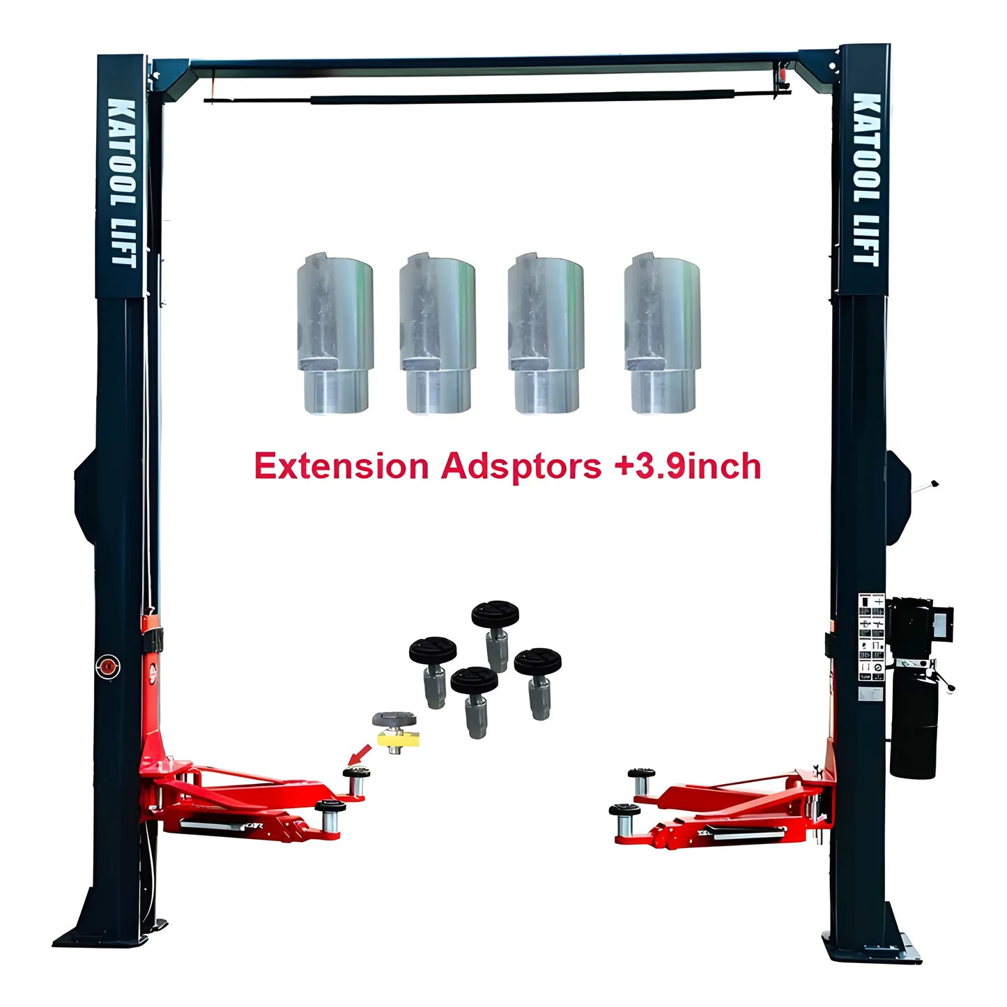 Katool | Vehicle Lift | Two Post | 11,000 lbs | KT-AS110D