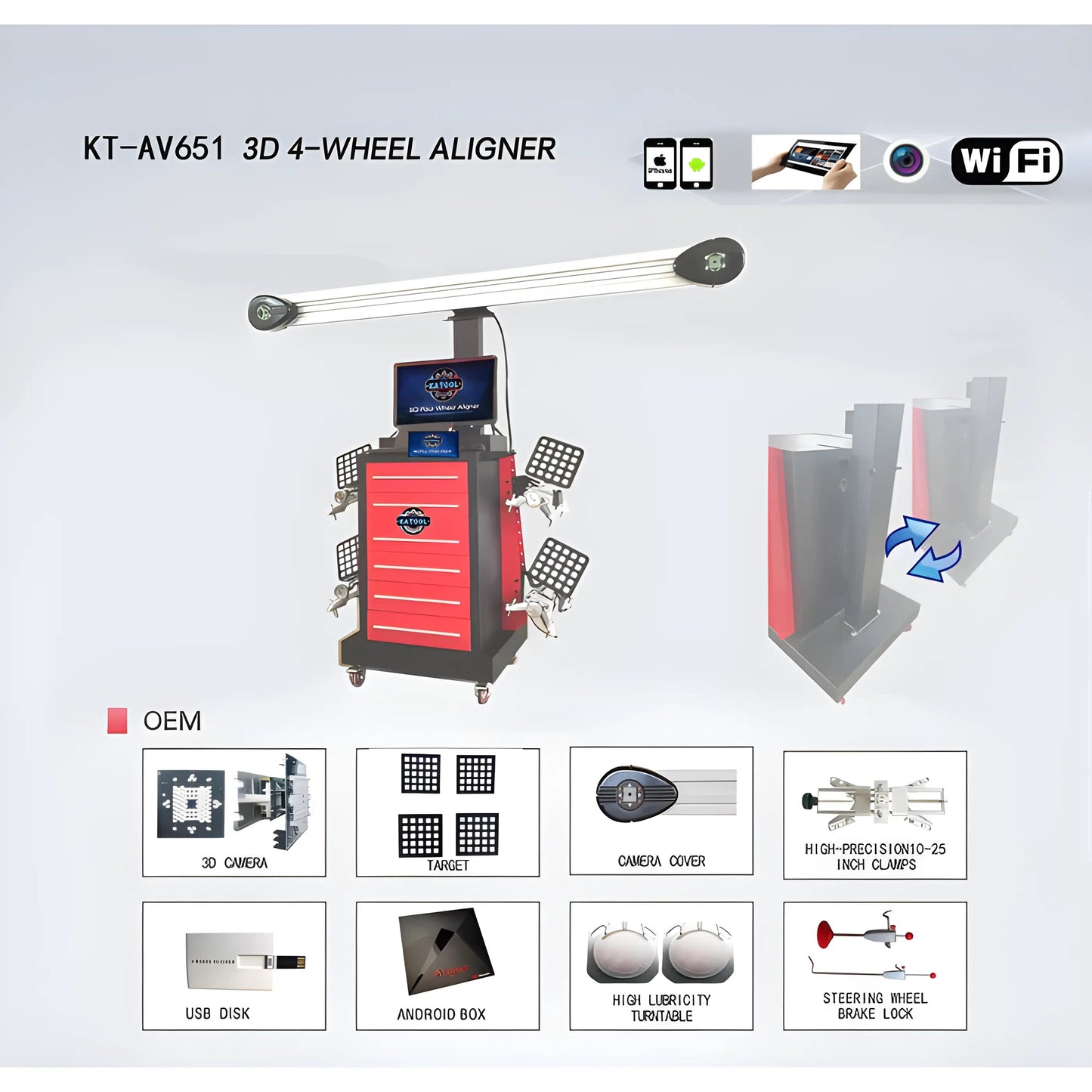 Katool | Wheel Alignment | KT-AV651