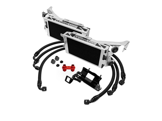 Mosselman Twin Oil Cooler Kit, BMW 3-Series E9X