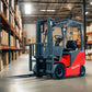 Majorlift M35Li | Electric Forklift | 4 Wheel 7700 lbs 189″ Lift