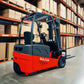 Majorlift MD16Li | Electric Forklift | 3 Wheel 3500 lbs 189″ Lift