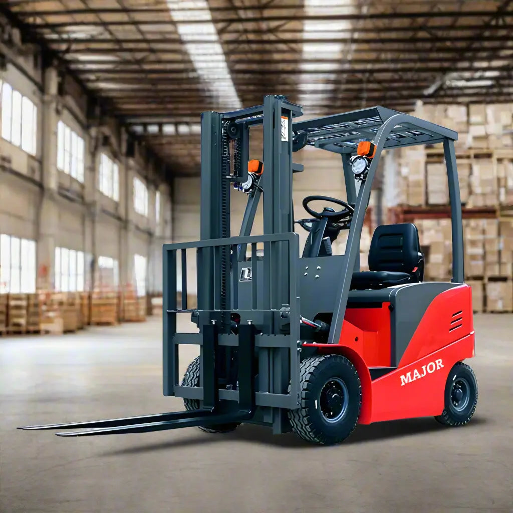Majorlift M25Li | Electric Forklift | 4 Wheel 5500 lbs 189″ Lift
