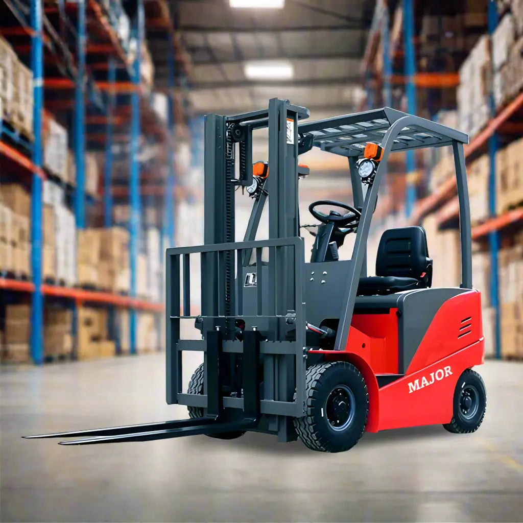 Majorlift M35E | Electric Forklift | 4 Wheel 7700 lbs 189″ Lift