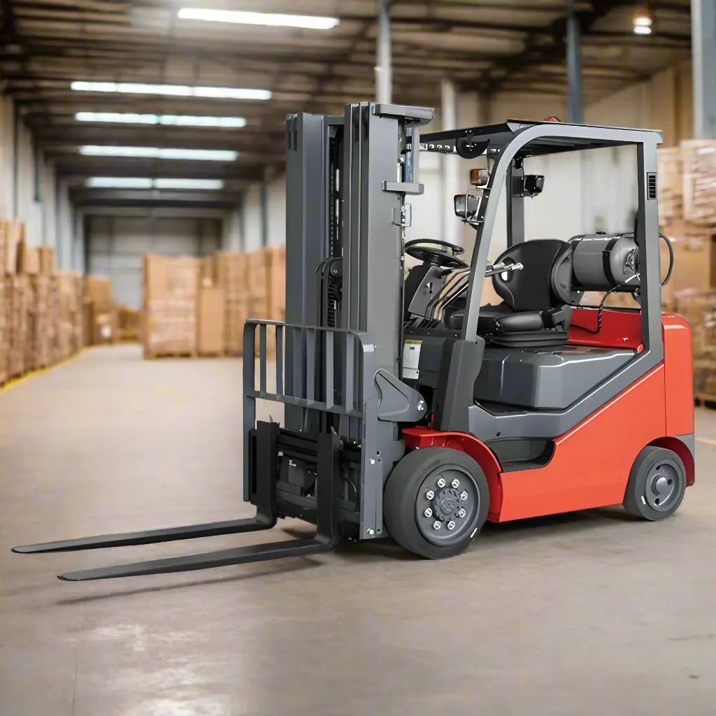 Majorlift M15LPG | Propane Forklift | 4 Wheel 3300 lbs 138″ Lift