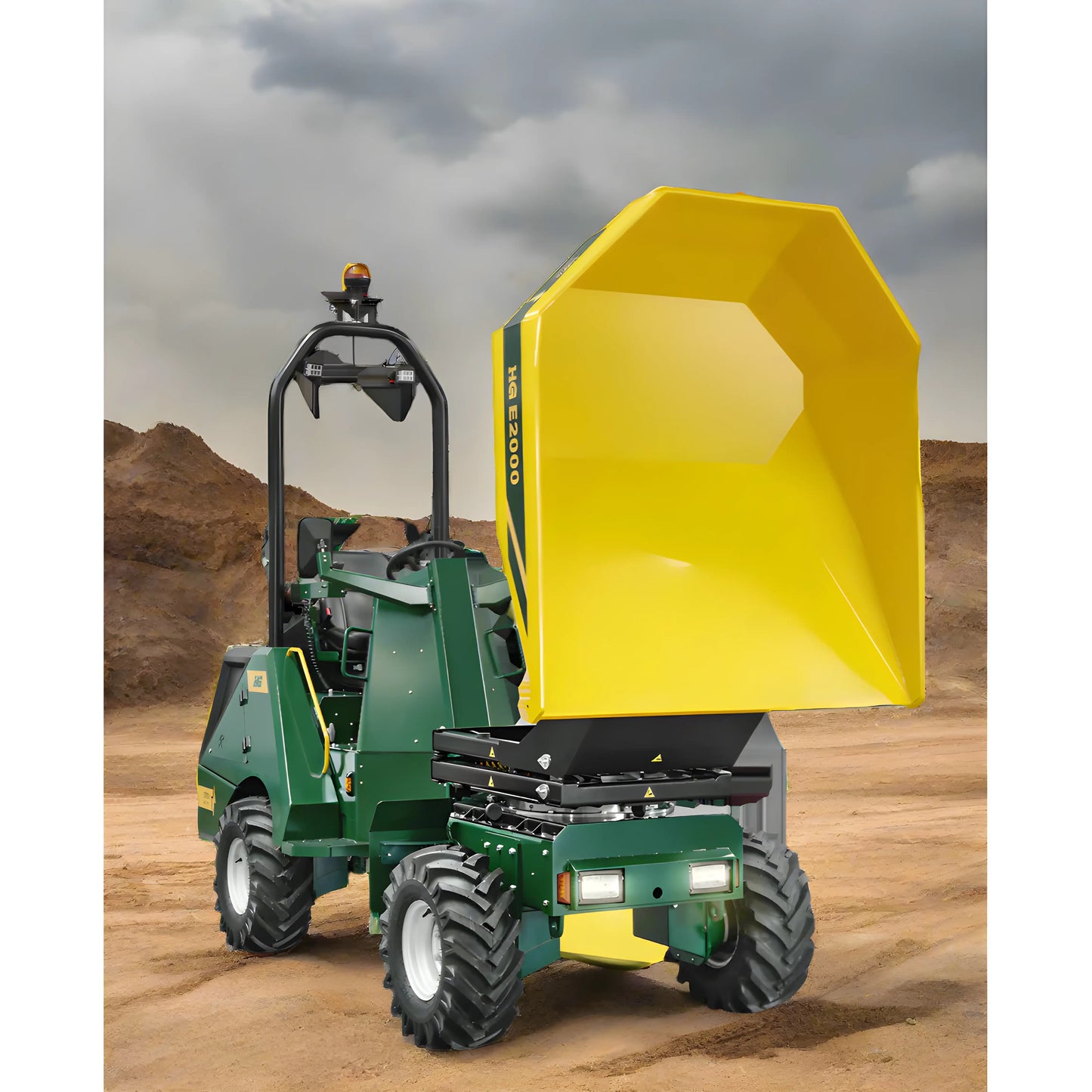 Makinex | Mini Dumper | Lithium Battery | HG E2000