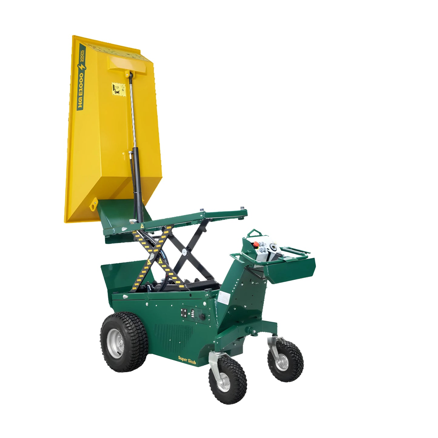 Makinex | Mini Dumper | Lithium Battery | E1000 Hi-Tip