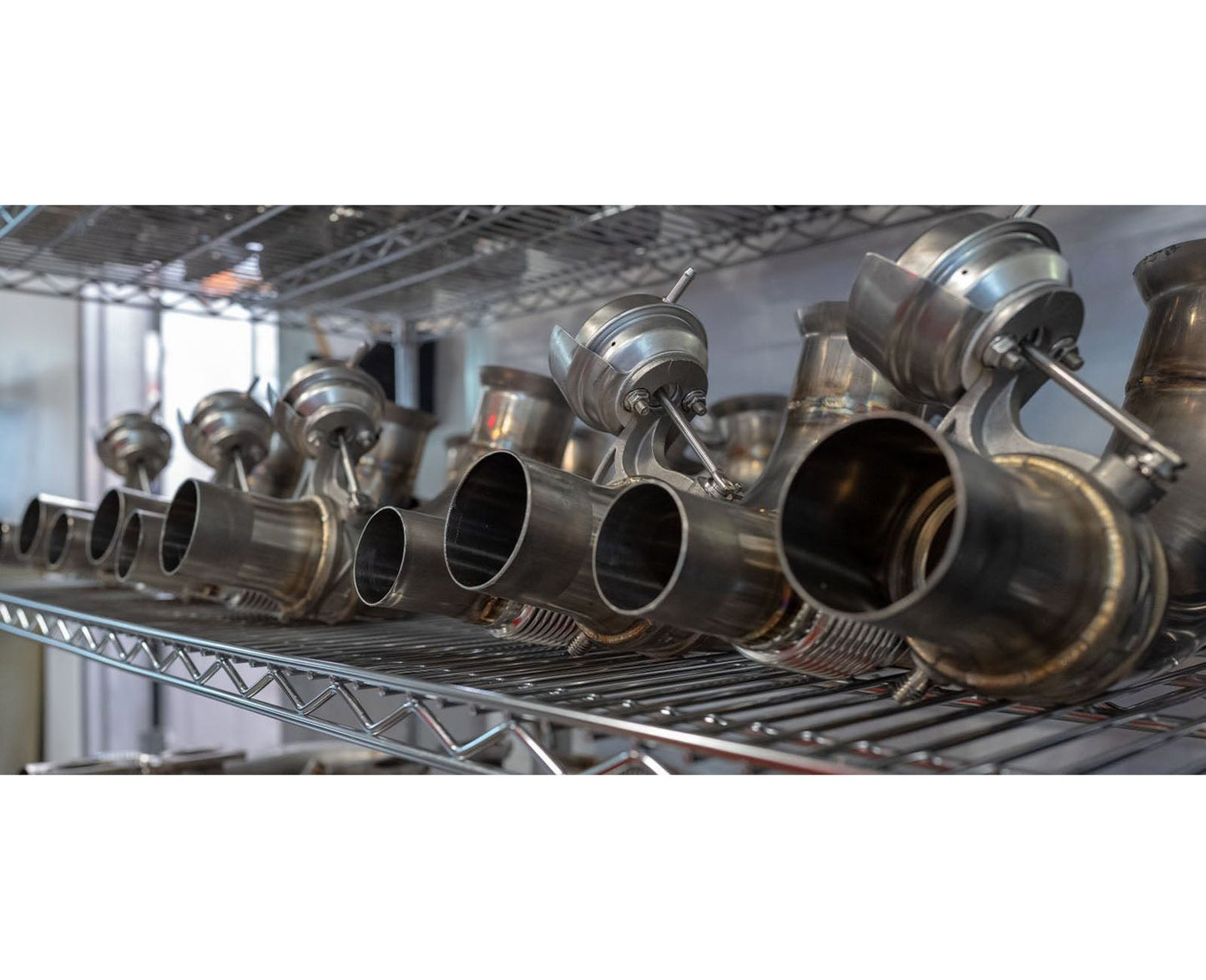 Pre-Owned GT3 321 Side Muffler Deletes for 997/991