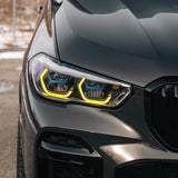X1 F48 F49 LCI Laser Yellow Headlight DRL Module - BMW X1 F48 F49