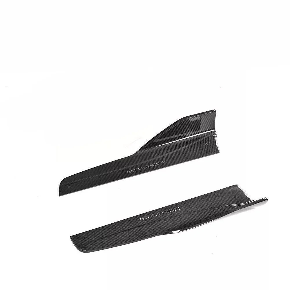 F8X M3/M4 Carbon Fiber Side Skirt Splitter Extensions - F80 M3 F82 F83 M4
