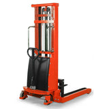 Ballymore BALLYPAL22AG138 | Semi-Electric Pallet Stacker | 42" Fork, 138" Lift, 2200 lbs