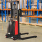 Majorlift MSE33-118 | Semi-Electric Pallet Stacker | 3300 lbs 118″ Lift