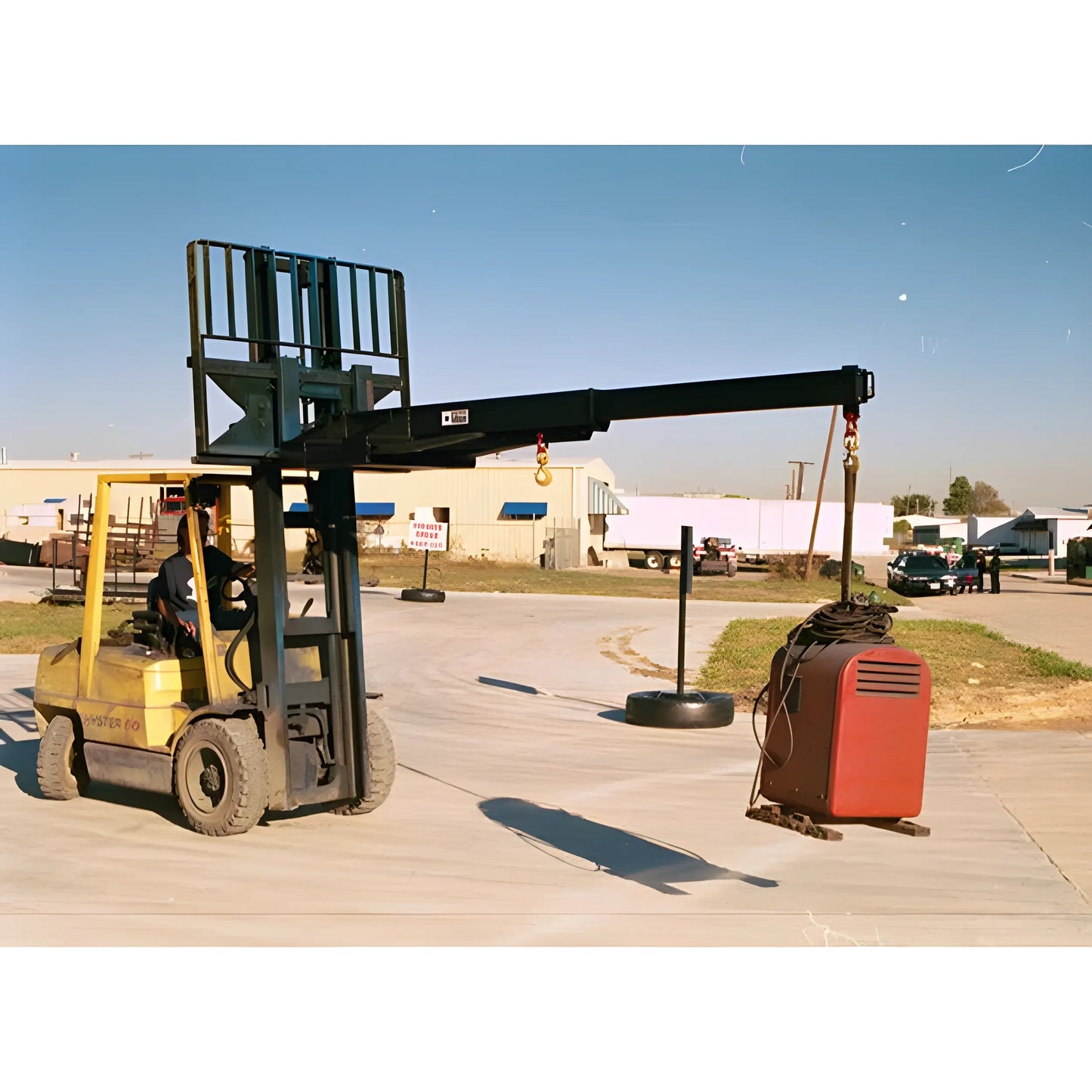 Star Industries 1360B | Forklift Jib Boom | 7' ft to 12' ft Adjustable