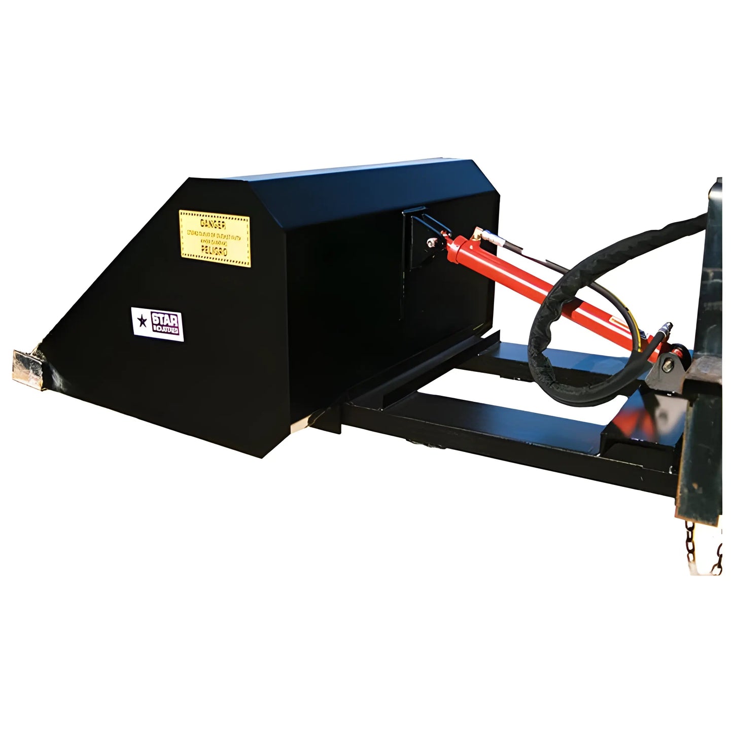 Star Industries 1445SD | 45'' Self-Dump Bucket | 0.5 cyd | Manual or Hydraulic